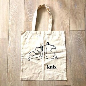Knix Body Positive Woman Form Canvas Tote Bag